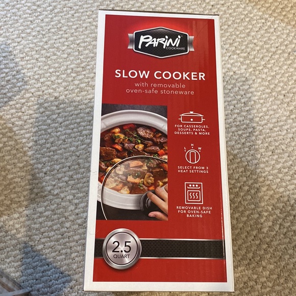 Other Parini Slow Cooker With Removable Oven Safe Stonewear Poshmark